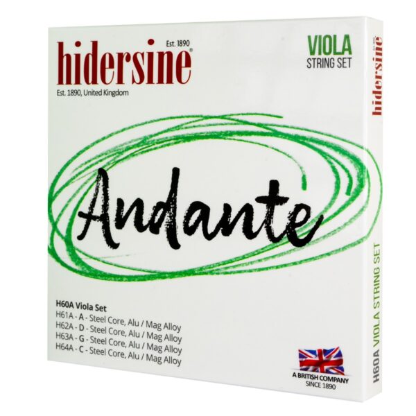 Hidersine Andante Viola String Set