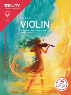 TCL Violin Initial Exam pieces from 2025