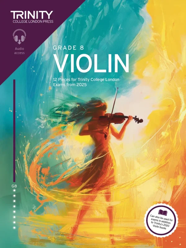 TCL Violin Exam Pieces from 2025: Grade 8