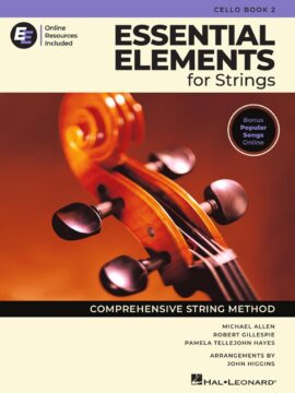 Essential Elements for Strings – Cello Book 2 with Online Resources