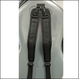 Stohr Cello Case straps back