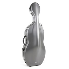 Gewa Pure Polycarbonate Cello case, Grey without wheels