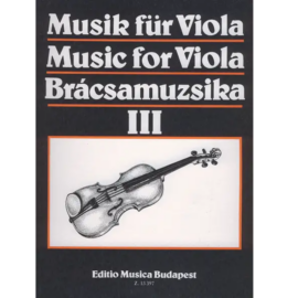 Music for Viola Volume III (Instrumental Solo & Piano Accompaniment)